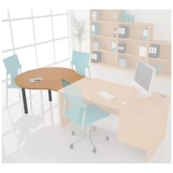 NEXT DAY Solar Shell Meeting Table -Cheap Office Desks Store 012977