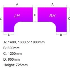 Solar Cantilever Ergonomic Desks With Mobile Pedestal 7 Solar Cantilever Ergonomic Desks With Mobile Pedestal -Cheap Office Desks Store 014072
