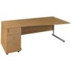 Solar Cantilever Wave Desks With Desk High Pedestal 1 Solar Cantilever Wave Desks With Desk High Pedestal -Cheap Office Desks Store 014095