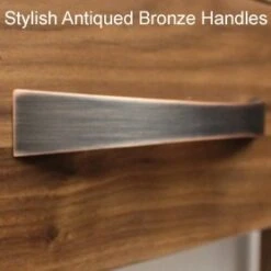 Hampshire Solid Walnut Twin Pedestal Computer Desk -Cheap Office Desks Store 020325