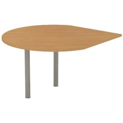 Alpha Plus Tear Drop Desk Extension