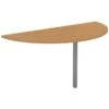 Alpha Plus Semi-Circular Desk Extension -Cheap Office Desks Store 026948
