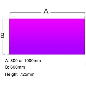 Alpha Plus Panel End Desk Extension 4 Alpha Plus Panel End Desk Extension - Image 2