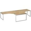 Interface Ergonomic Bench Desk Cluster 2 Interface Ergonomic Bench Desk Cluster -Cheap Office Desks Store 028358