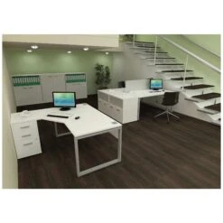 Interface Ergonomic Bench Desk Cluster 6 Interface Ergonomic Bench Desk Cluster -Cheap Office Desks Store 028456
