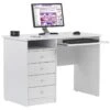 Picasa White Home Office Desk 1 Picasa White Home Office Desk -Cheap Office Desks Store 032455