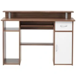 Liberty Computer Desk Walnut -Cheap Office Desks Store 032576