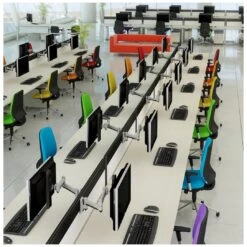 Elite Linnea Compact Double Bench Rectangular Desk Add On 11 Elite Linnea Compact Double Bench Rectangular Desk Add On -Cheap Office Desks Store 033187