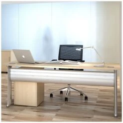 Elite Kassini Bow Fronted Rectangular Desks -Cheap Office Desks Store 034072