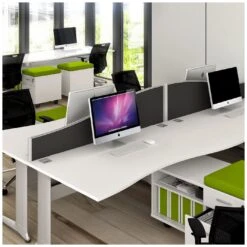 Elite Kassini Double Wave Desks -Cheap Office Desks Store 034291