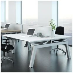 Elite Linnea Elevate Single Bench Desks 12 Elite Linnea Elevate Single Bench Desks -Cheap Office Desks Store 036196