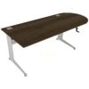 Elite Kassini Height Adjustable D-End Rectangular Desks