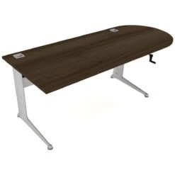 Elite Kassini Height Adjustable D-End Rectangular Desks
