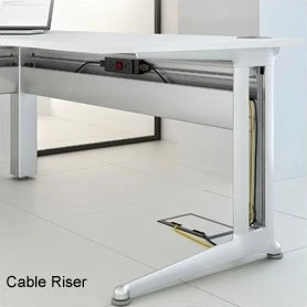 Elite Kassini Height Adjustable Bow Fronted Ergonomic Desks 7 Elite Kassini Height Adjustable Bow Fronted Ergonomic Desks - Image 5