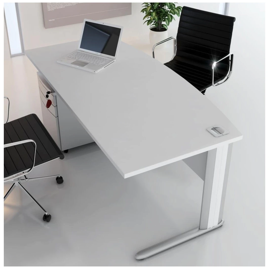 Elite Optima Plus Bow Fronted Rectangular Desks 5 Elite Optima Plus Bow Fronted Rectangular Desks - Image 3