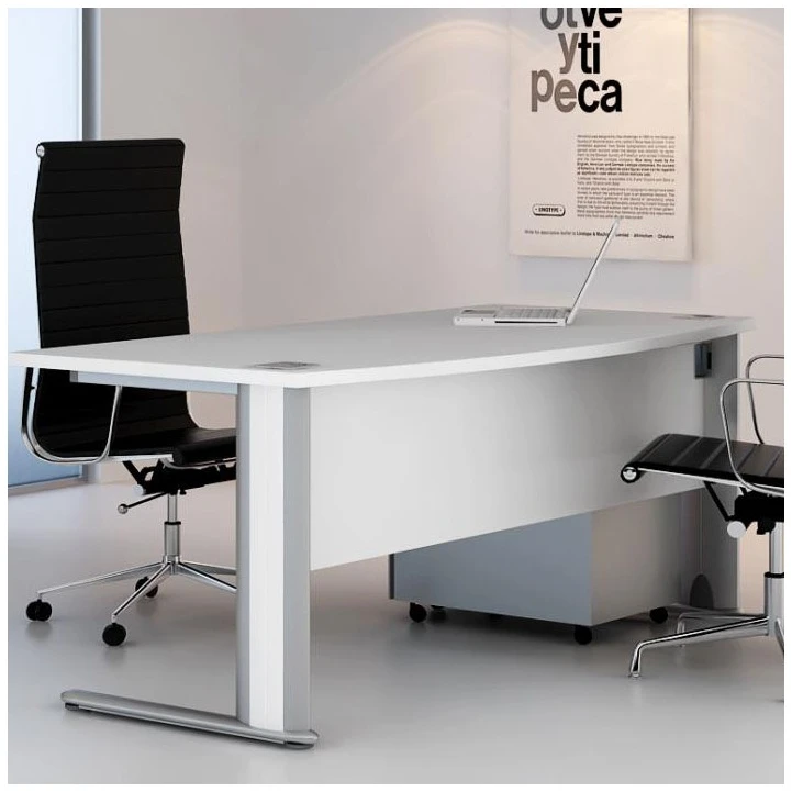 Elite Optima Plus Bow Fronted Rectangular Desks 6 Elite Optima Plus Bow Fronted Rectangular Desks - Image 4