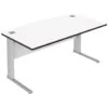 Elite Optima Plus Bow Fronted Rectangular Desks -Cheap Office Desks Store 044980
