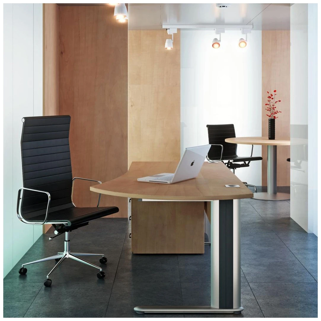 Elite Optima Plus Executive Radius Rectangular Desks 4 Elite Optima Plus Executive Radius Rectangular Desks - Image 2