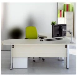 Elite Optima Plus Executive Radius Ergonomic Desks -Cheap Office Desks Store 046405