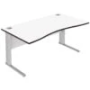 Elite Optima Plus Double Wave Desks -Cheap Office Desks Store 046760