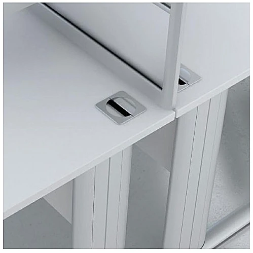 Elite Optima Plus Executive Radius Rectangular Desks 6 Elite Optima Plus Executive Radius Rectangular Desks - Image 4