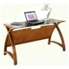 Spectrum Walnut Real Wood Veneer Laptop Desk -Cheap Office Desks Store 048740