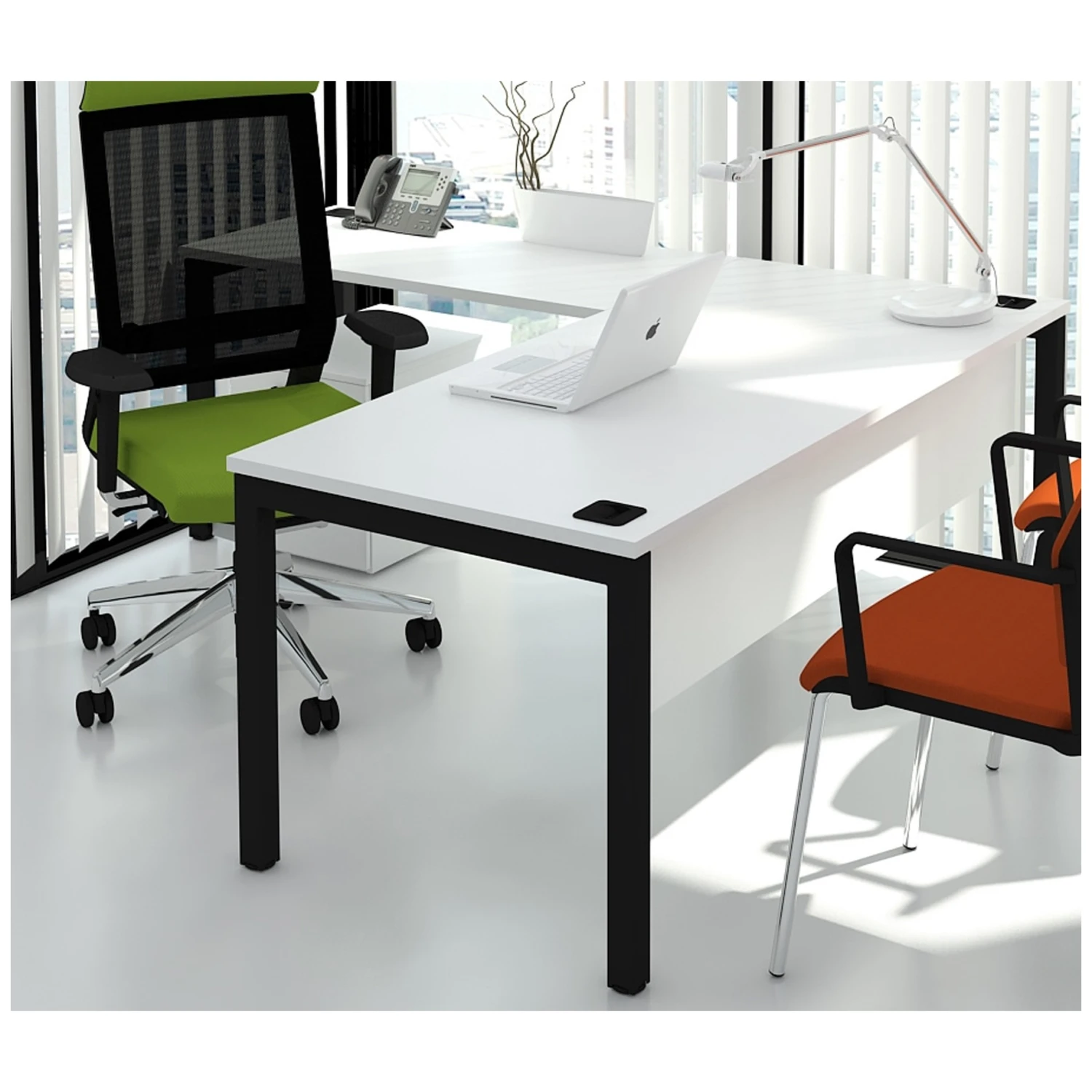 Elite Matrix Bench Secretarial Rectangular Return 4 Elite Matrix Bench Secretarial Rectangular Return - Image 2