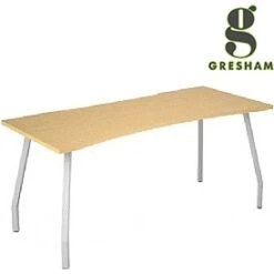 Gresham Script Double Wave Desks
