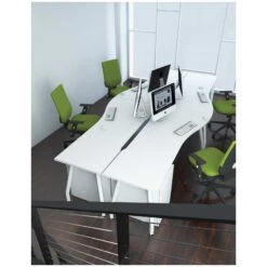 Gresham Script Curved Wave Desks -Cheap Office Desks Store 059098