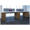 Gresham Script Rectangular Double Pedestal Desks -Cheap Office Desks Store 060860
