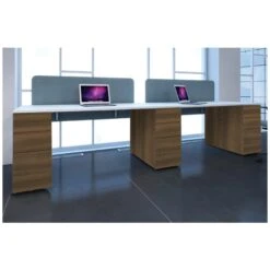 Gresham Script Rectangular Double Pedestal Desks