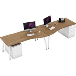 Gresham Script Curved Wave Desks -Cheap Office Desks Store 061050