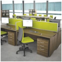 Gresham EX10 Bow Fronted Rectangular Desks -Cheap Office Desks Store 062914