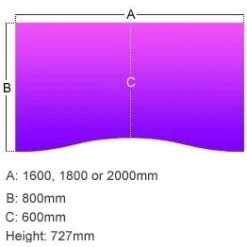Gresham Mesa Double Wave Single Add On Bench Desks 9 Gresham Mesa Double Wave Single Add On Bench Desks -Cheap Office Desks Store 063324