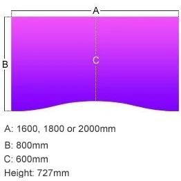 Gresham Mesa Double Wave Single Add On Bench Desks 6 Gresham Mesa Double Wave Single Add On Bench Desks - Image 4