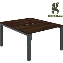 Gresham Mesa Rectangular Double Bench Desks