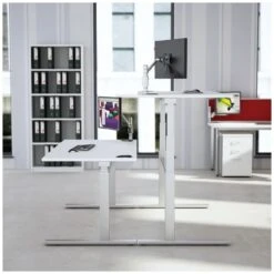 Gresham Rise Sit-Stand Rectangular Desks -Cheap Office Desks Store 064116