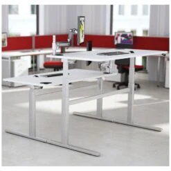 Gresham Rise Sit-Stand Rectangular Desks -Cheap Office Desks Store 064117
