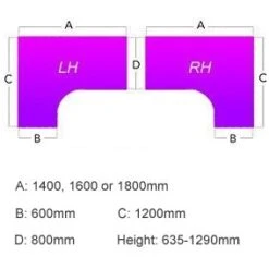 Gresham Rise Sit-Stand Ergonomic Desks -Cheap Office Desks Store 064191