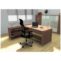 Mokka Executive Curved Desks With Support Return 10 Mokka Executive Curved Desks With Support Return -Cheap Office Desks Store 066507