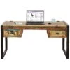 Accrington Reclaimed Wood Computer Desk -Cheap Office Desks Store 070537