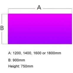 Presence Executive Rectangular Desks -Cheap Office Desks Store 071226