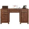 Fernhurst Solid Walnut Twin Pedestal Computer Desk 1 Fernhurst Solid Walnut Twin Pedestal Computer Desk -Cheap Office Desks Store 072977