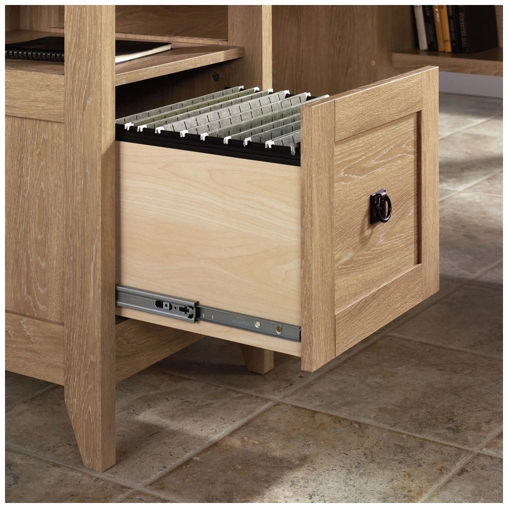 Dover Oak Computer Desk 5 Dover Oak Computer Desk - Image 3