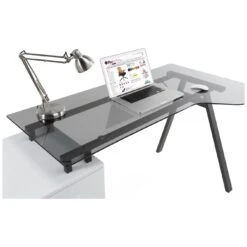 Arctic Ergo Glass Computer Desk 11 Arctic Ergo Glass Computer Desk -Cheap Office Desks Store 076771