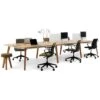 Martin Bench Desks - 6 Person 2 Martin Bench Desks - 6 Person -Cheap Office Desks Store 077512