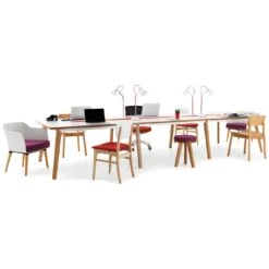 Martin Bench Desks - 4 Person 24 Martin Bench Desks - 4 Person -Cheap Office Desks Store 077535