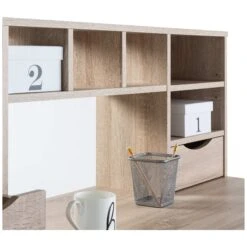 Scandi Oak Laptop Computer Desk 10 Scandi Oak Laptop Computer Desk -Cheap Office Desks Store 081760