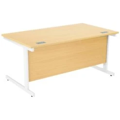 Commerce II Rectangular Desks With Mobile Pedestal -Cheap Office Desks Store 085395