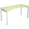 Gresham Bench² Straight Leg Sliding Top Double Wave Starter Desks -Cheap Office Desks Store 086278